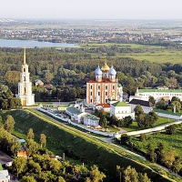 Рязань. Панорама Рязанского Кремля