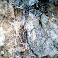 Петроглифы на скале Цаган-Заба