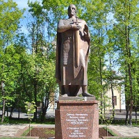 Петрозаводск. Памятник Александру Невскому у стен собора