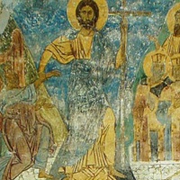 Псков. Мирожский монастырь. Фрески XII века