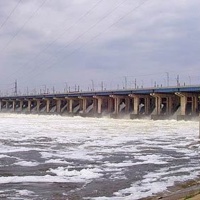 Плотина Волжской ГЭС