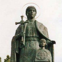 Псков. Памятник Св.Равноапостольной княгине Ольге