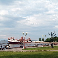 Петрозаводск. Набережная Онежского озера