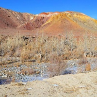 Долина «Марса». Речка Кызыл Чин