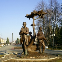 Йошкар-Ола. Скульптура «Дерево Жизни»