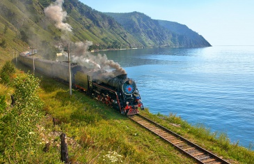 На Байкале набирают популярность поездки по Кругобайкальской железной дороге