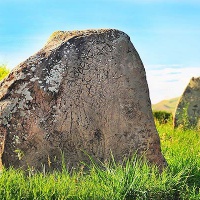 Полтаковский стелариум - музей наскального рисунка под открытым небом