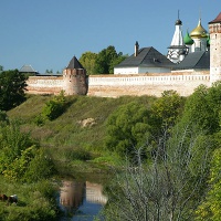 Суздаль. Спасо-Евфимиев монастырь. Панорама