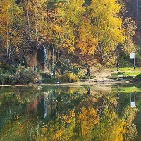Суксун. Водопад Плакун на берегу реки Сылвы