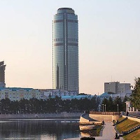 Екатеринбург. Небоскрёбы в центре города