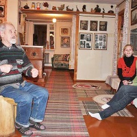 Суксун. В музее художника К. Собакина