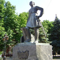 Азов. Памятник Петру I
