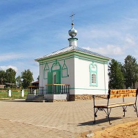 Ныроб. Часовня над ямой Романова