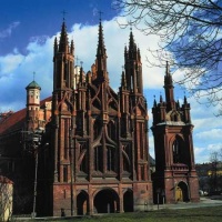Костел Святй Анны, Вильнюс, Литва
