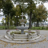 Козелск фонтан парка
