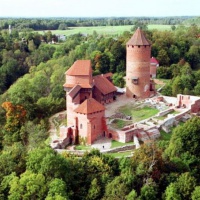 Турайдский замок в Сигулде, Латвия