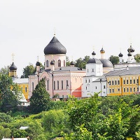 Давидова пустынь. Панорама монастыря