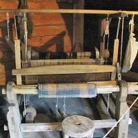 Сысерть. Дом-музей П.П.Бажова. Ткацкий станок