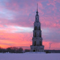 Николаевская колокольня Зимой