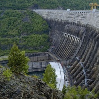 Плотина Саяно-Шушенской ГЭС