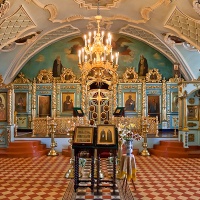 Курск. Сергиево-Казанский кафедральный собор, внутреннее убранство