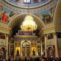 Курск. Знаменский кафедральный собор. Внутреннее убранство