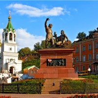 Нижний Новгород Памятник Минину и Пожарскому