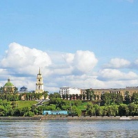 Пермь. Набережная реки Кама