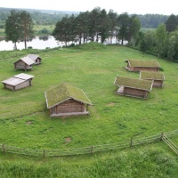 Древняя деревня в Любытино 
