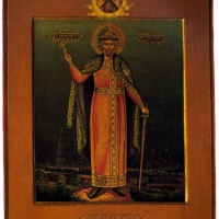 Икона минеи месячной: князь Мстислав, Мстера, 1892г. 