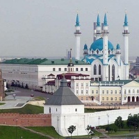 Казань. Вид на Казанский Кремль