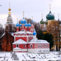 Угличский кремль и Церковь Димитрия на крови