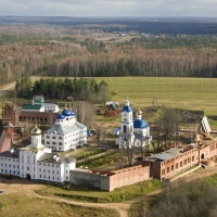 Вид на Николо-Сольбинский женский монастырь 