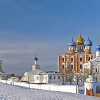 Рязанский Кремль. Вид на Успенский собор