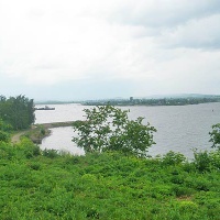 Оса. Вид на реку Кама