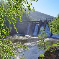 Сатка. Урочища Пороги. Плотина на реке Большая Сатка