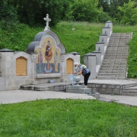 Святой источник рядом с усадьбой Зачатьевское