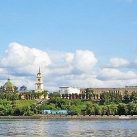 Пермь. Набережная реки Кама