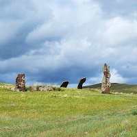 Сафроновский чаатас - жреческий могильник VI - V вв. до н.э.