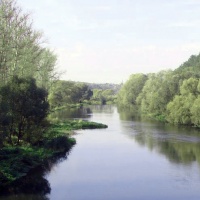 Река Протва в Боровске