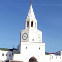 Казань. Спасская башня в Кремле