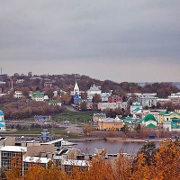 Чебоксары. Панорама города