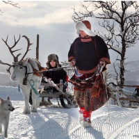 Саамская деревня