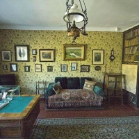 Мелихово. Главный усадебный дом. Интерьер одной из комнат