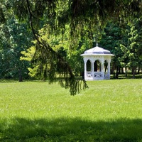 Марьино. Усадьба Барятинских. Беседка