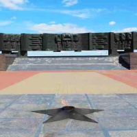 Курск. Мемориальный комплекс «Курская дуга». Вечный огонь