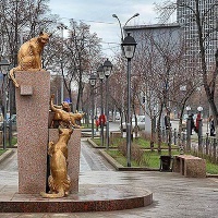 Тюмень. Сквер 