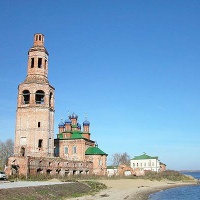 Усолье. Вид на Спасо-Преображенский собор