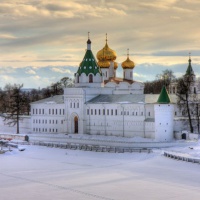 Ипатьевский монастырь зимой 