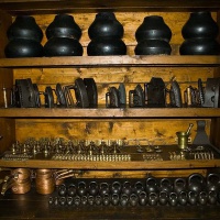 Шушенское. Музей-заповедник. Интерьер торговой лавки